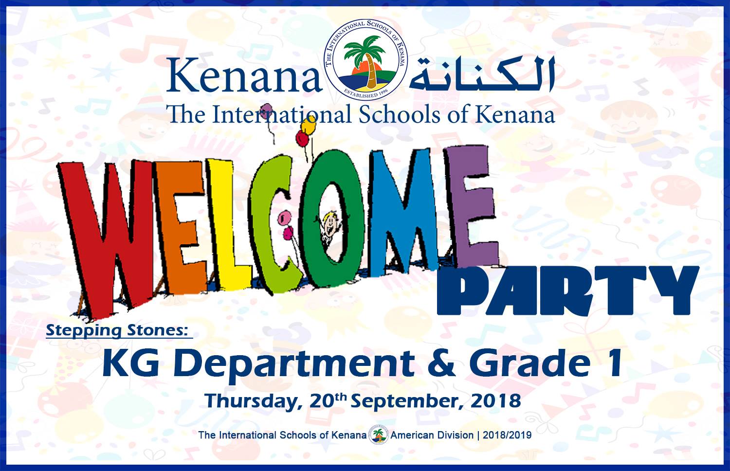 International Schools of Kenana | American Divison - Welcome Party