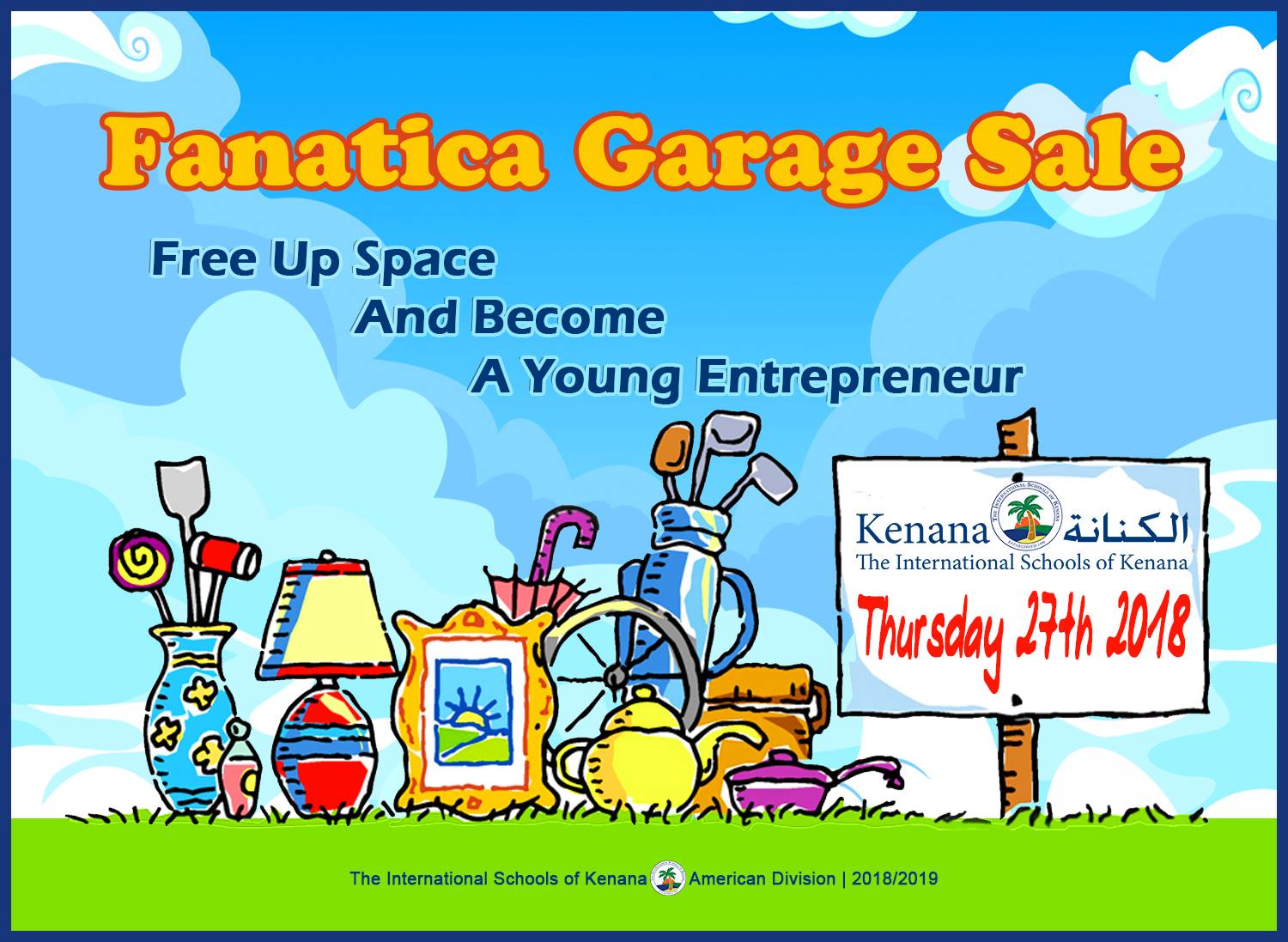 International Schools of Kenana | American Division - Fanatica Garage Sale