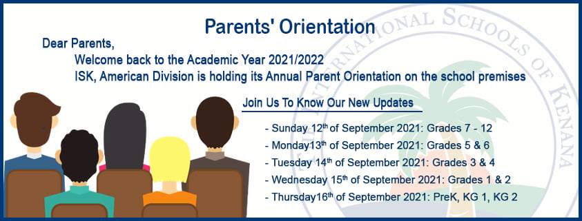 Annual Parent Orientation