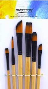 Brushes set at least 4 brushes
